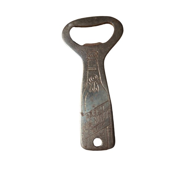 2 Vintage Pabst Beer Blue Ribbon Bottle Cap Openers #517 & #1001 W/Hanging Holes - Picture 5 of 6